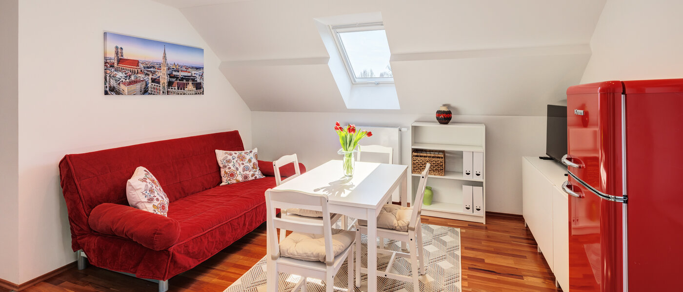 Dachgeschosswohnung München Trudering 01 Wohnbereich 14792