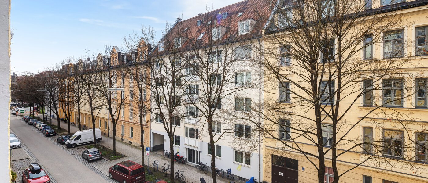 Wohnung München Schwabing-West (rund um den Hohenzollernplatz) 02 Aussicht 14795