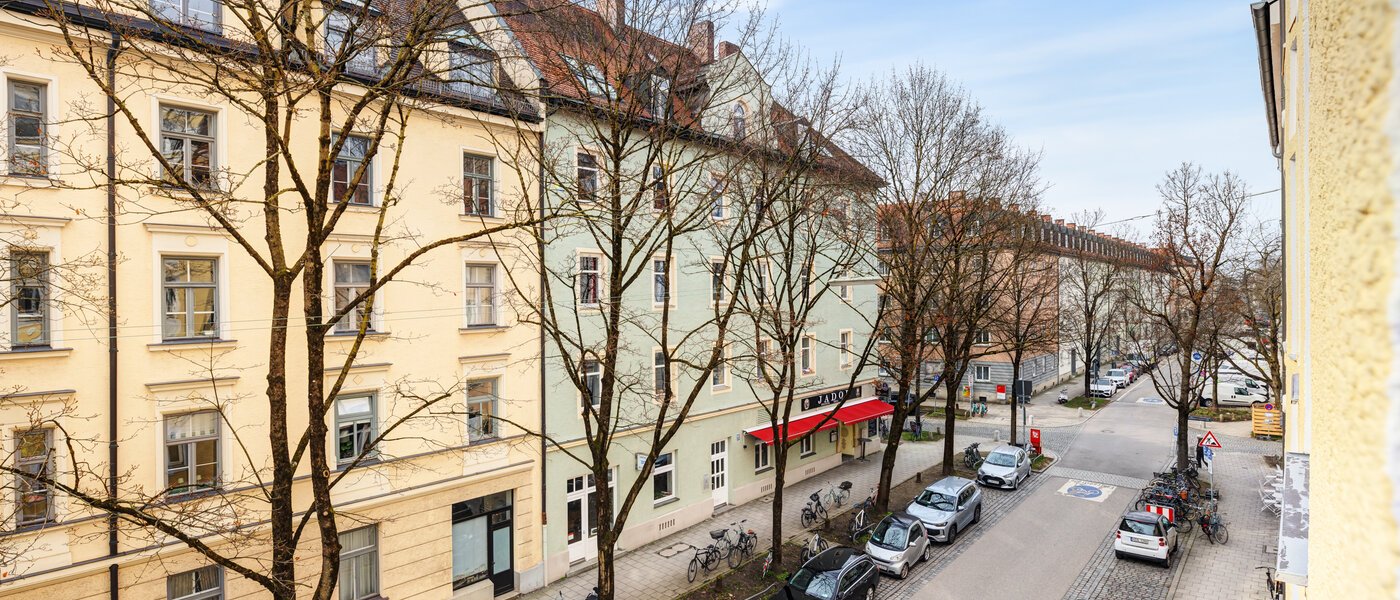 Wohnung München Schwabing-West (rund um den Hohenzollernplatz) 04 Aussicht 14795