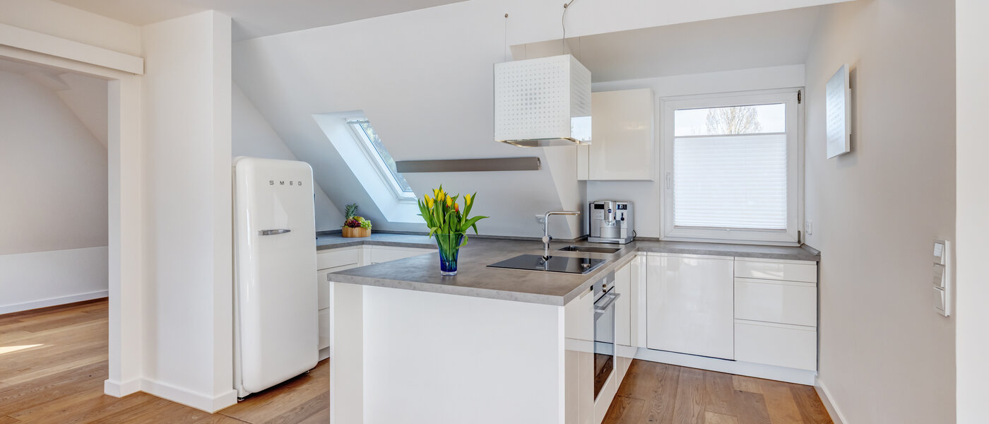 Dachterrassenwohnung München Moosach 01 Küche 14797