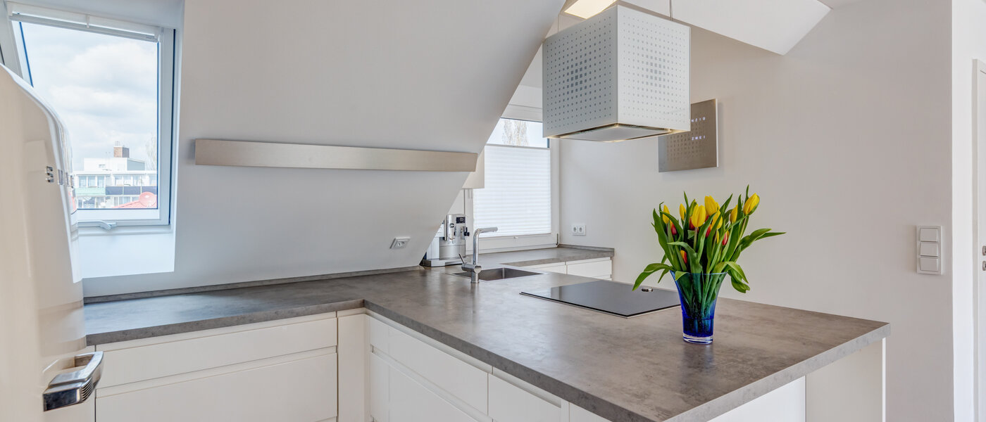 Dachterrassenwohnung München Moosach 03 Küche 14797