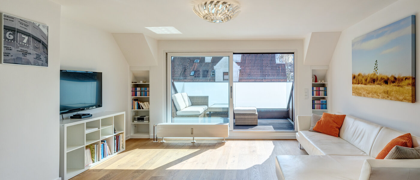 Dachterrassenwohnung München Moosach 01 Wohnbereich 14797