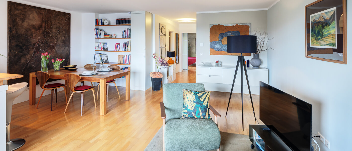 Dachgeschosswohnung München Ludwigsvorstadt 04 Wohnbereich 14803