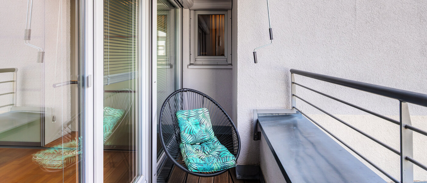 Dachgeschosswohnung München Ludwigsvorstadt 04 2. Loggia 14803