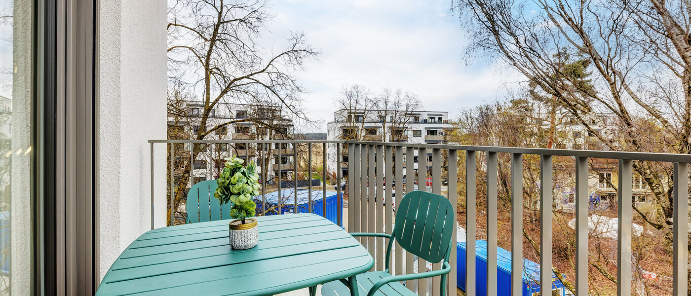 Wohnung München Am Hart 02 Balkon 14808