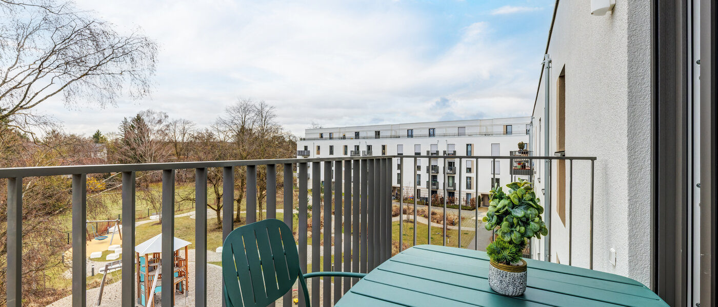 Wohnung München Am Hart 03 Balkon 14808