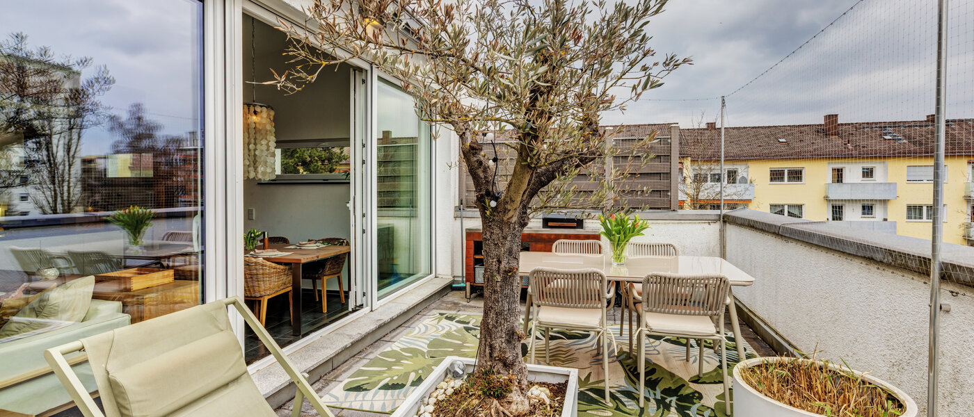 Maisonettewohnung Germering 01 Dachterrasse 14809