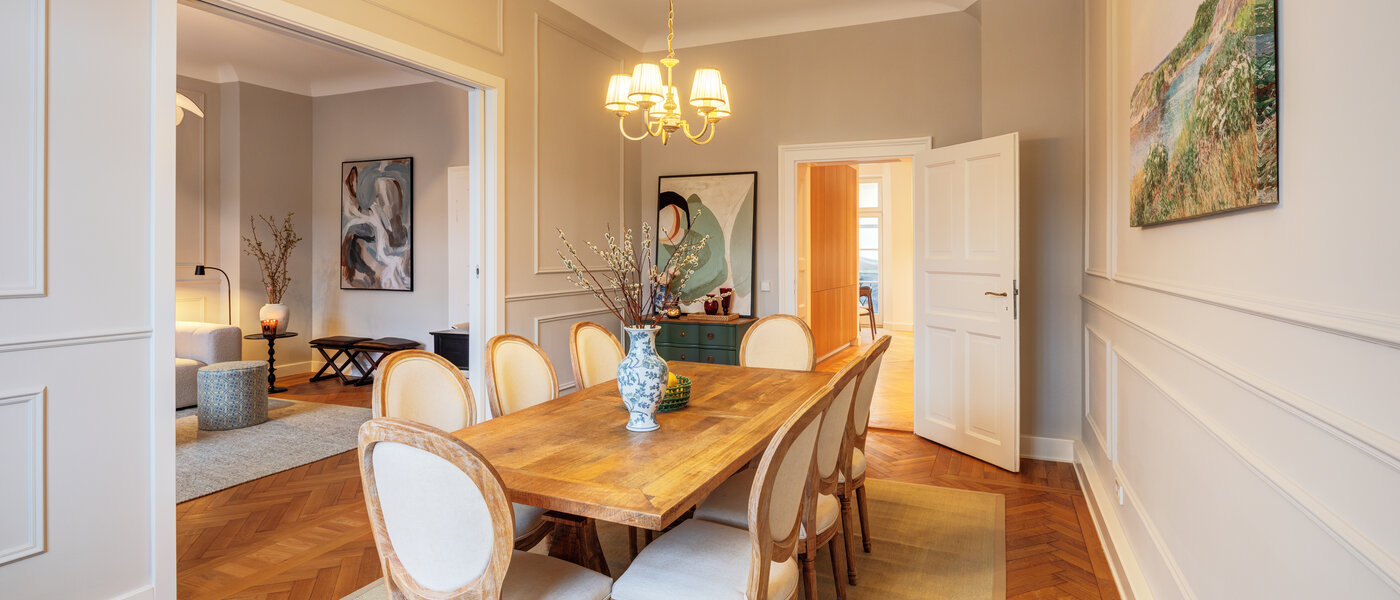 Wohnung München Altbogenhausen 01 Esszimmer 14814