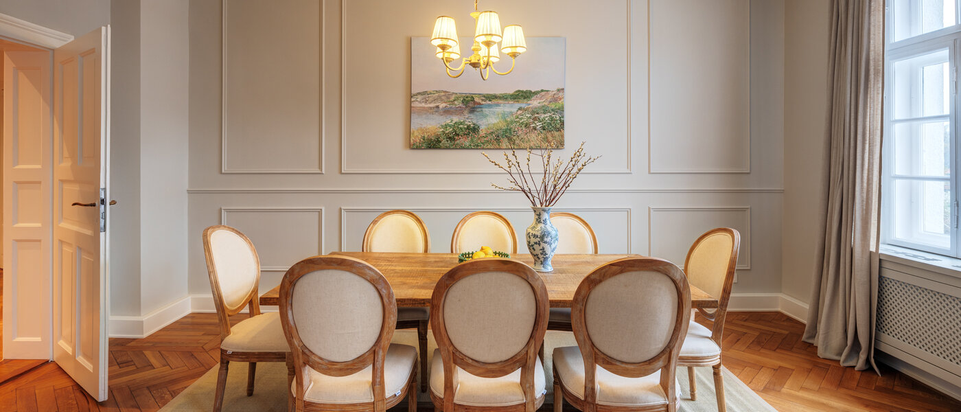 Wohnung München Altbogenhausen 02 Esszimmer 14814