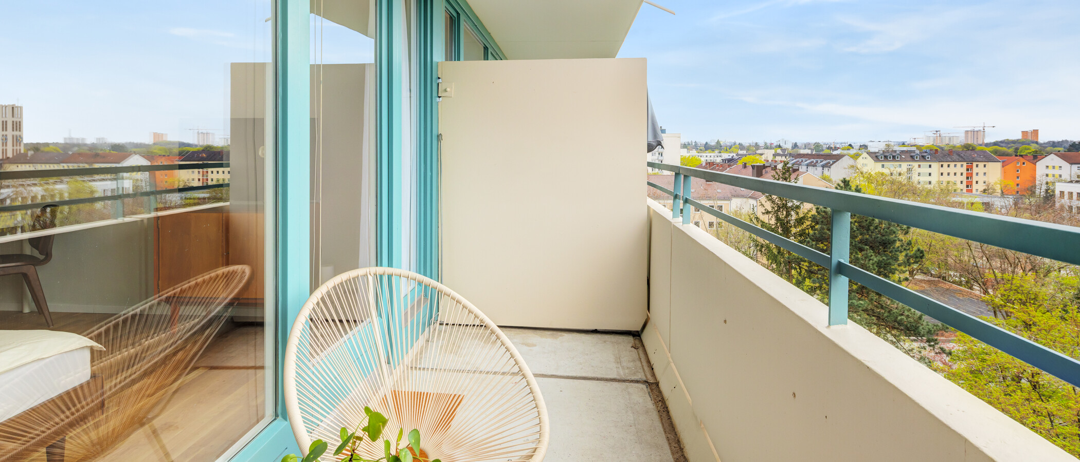 Wohnung München Sendling-Westpark 03 Balkon 14819