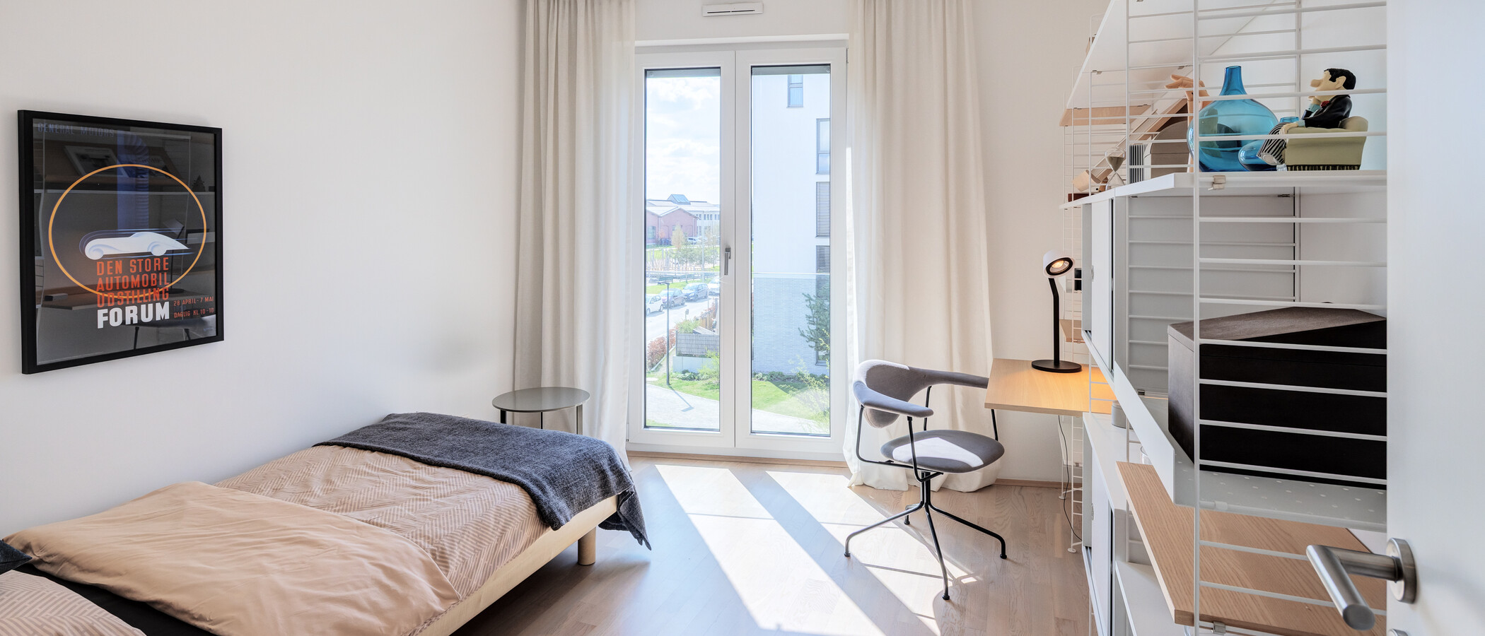 Wohnung München Neuaubing 02 2. Schlafzimmer	 14822