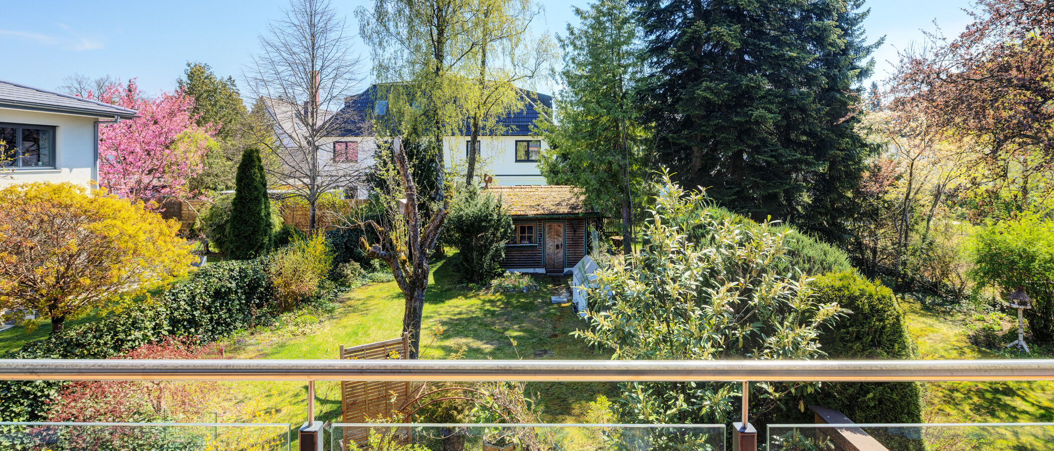 Maisonettewohnung München Waldtrudering 01 Garten 14825