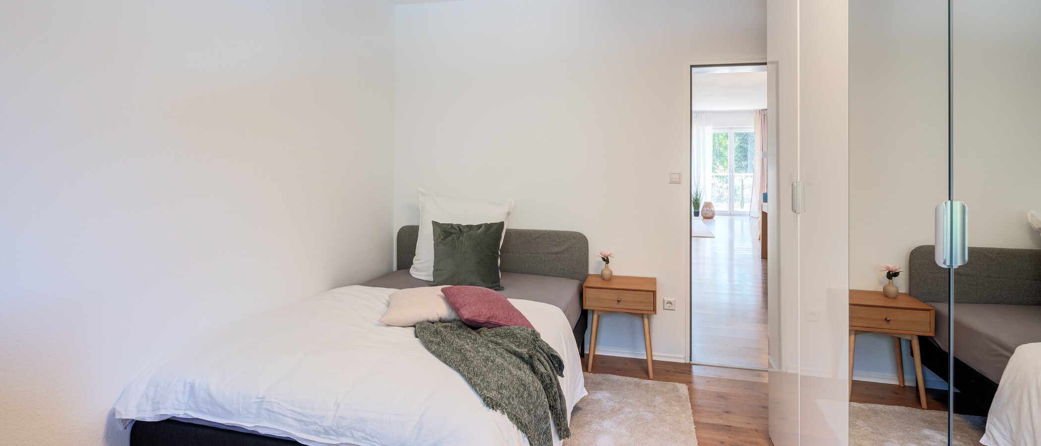 Maisonettewohnung München Waldtrudering 01 2. Schlafzimmer	 14825