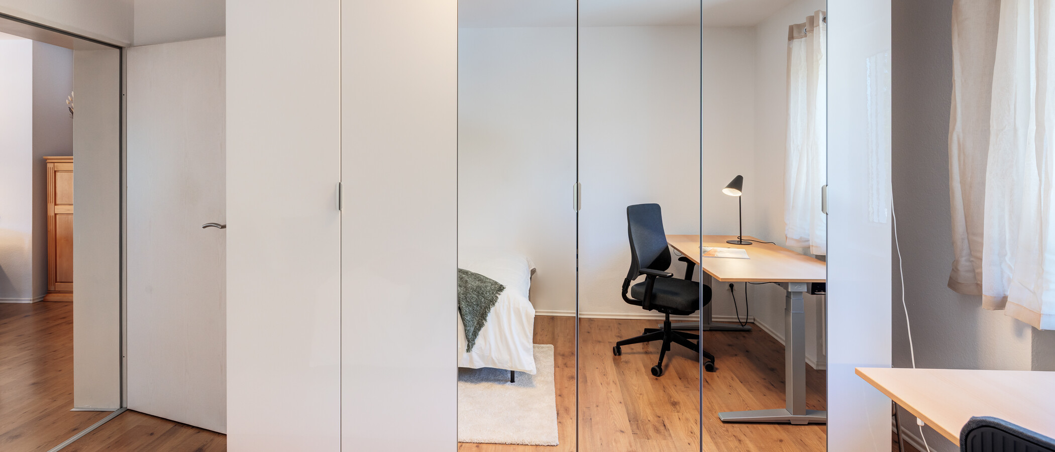 Maisonettewohnung München Waldtrudering 02 2. Schlafzimmer	 14825