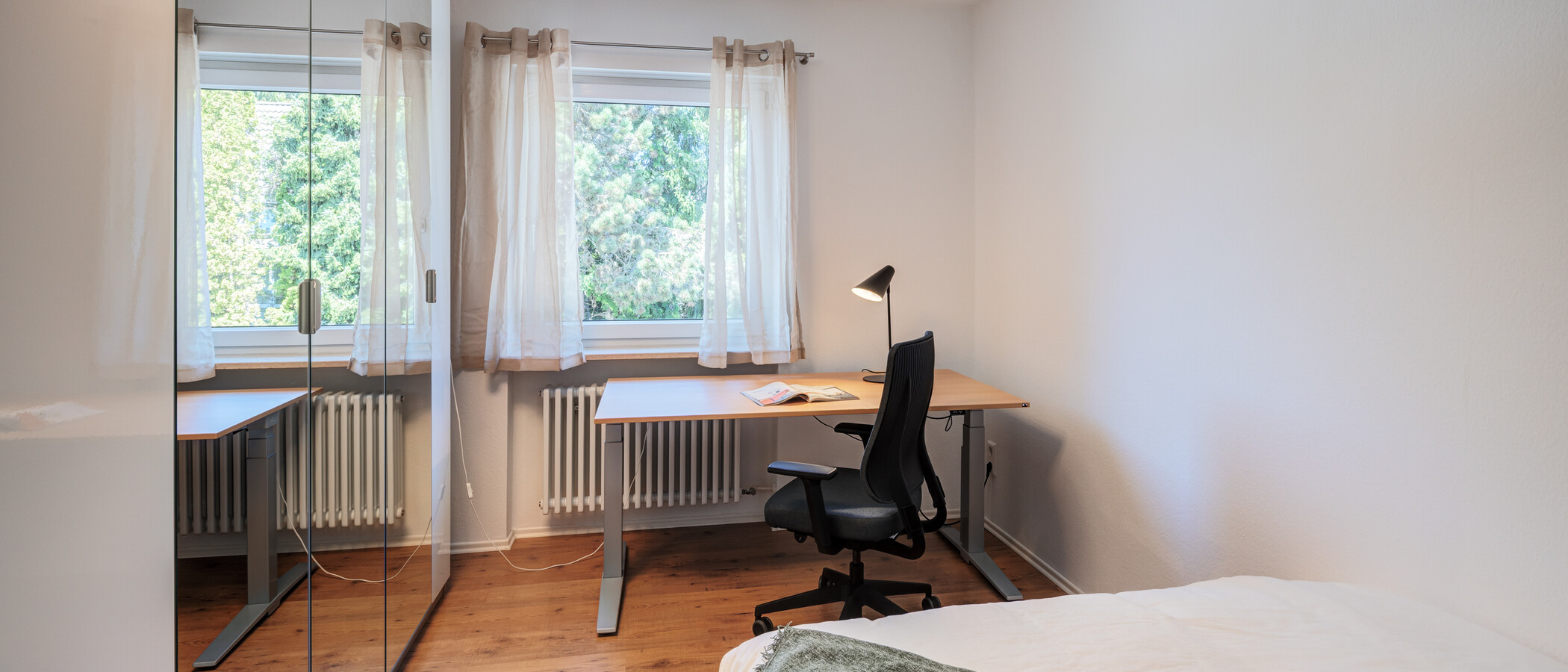 Maisonettewohnung München Waldtrudering 03 2. Schlafzimmer	 14825