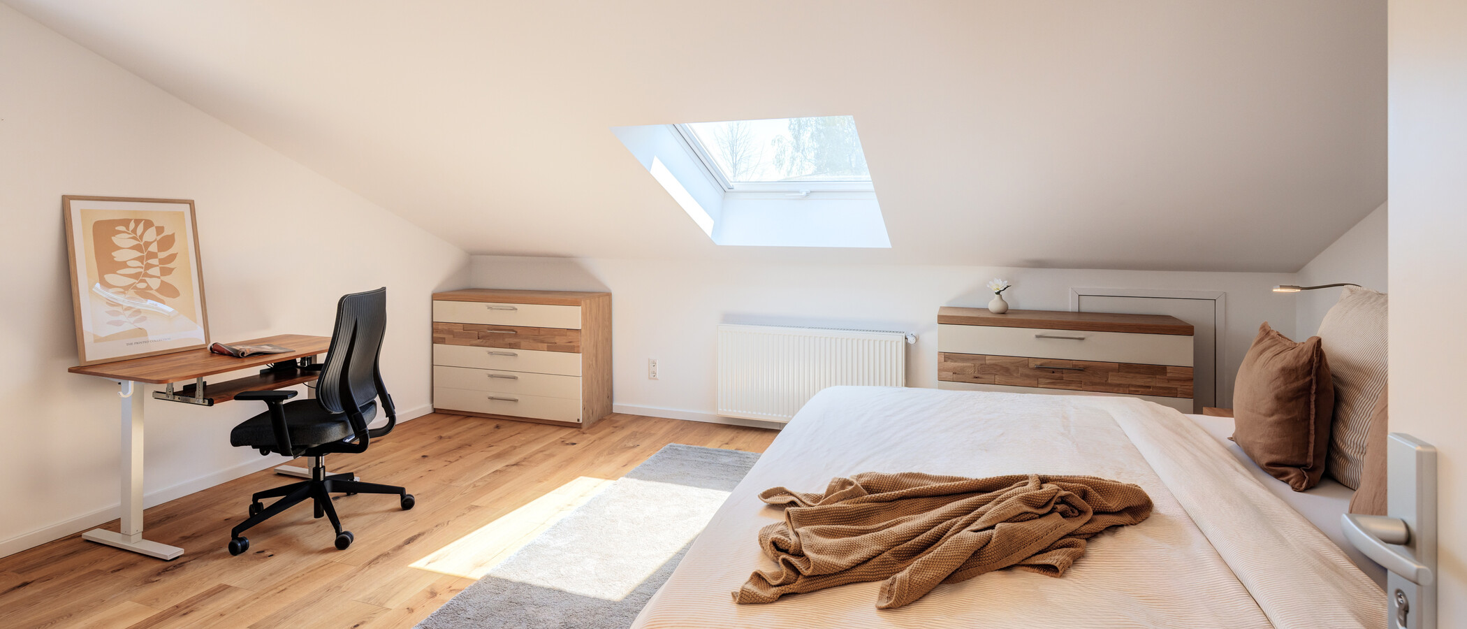 Maisonettewohnung München Waldtrudering 01 1. Schlafzimmer 14825