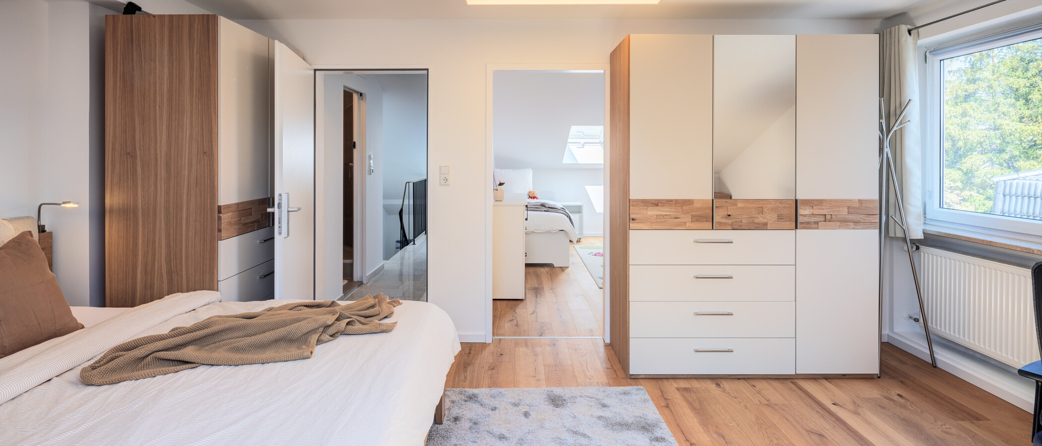 Maisonettewohnung München Waldtrudering 03 1. Schlafzimmer 14825