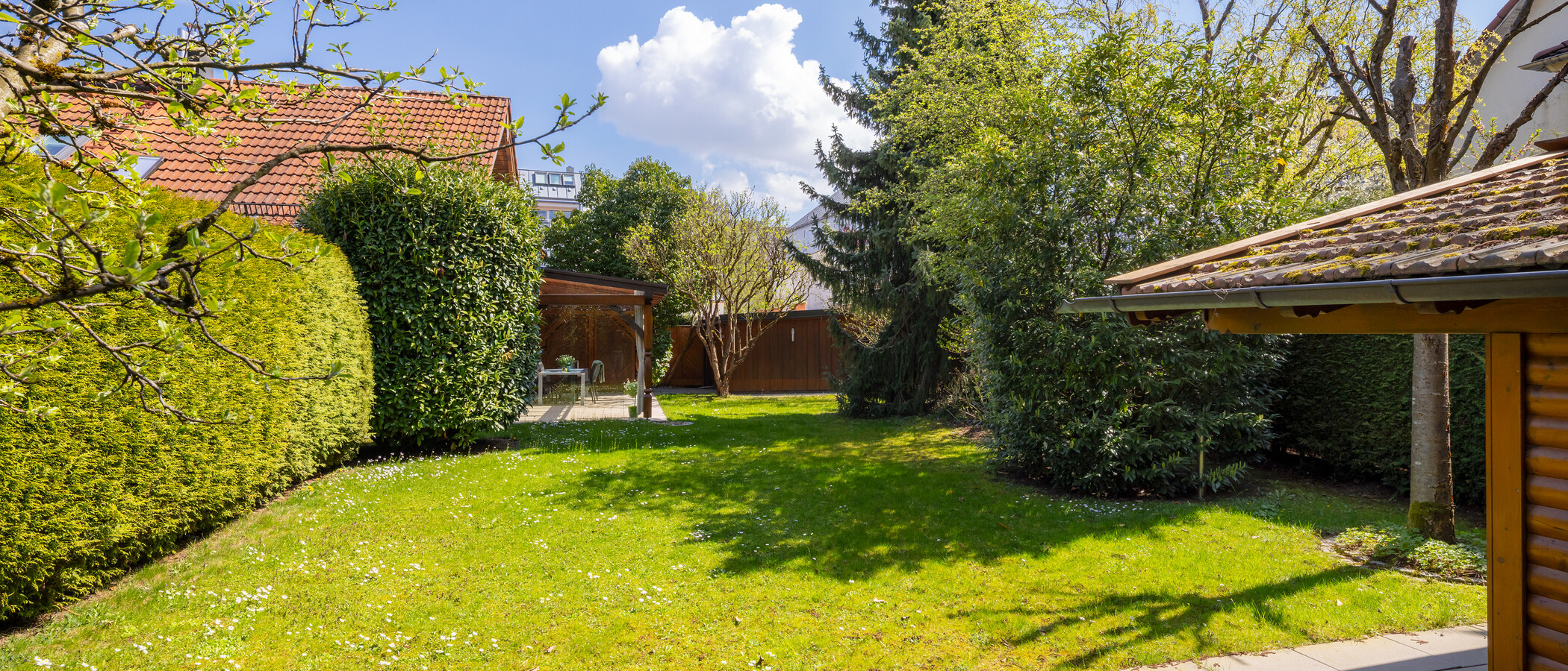 Einfamilienhaus München Obersendling 01 Garten 14826