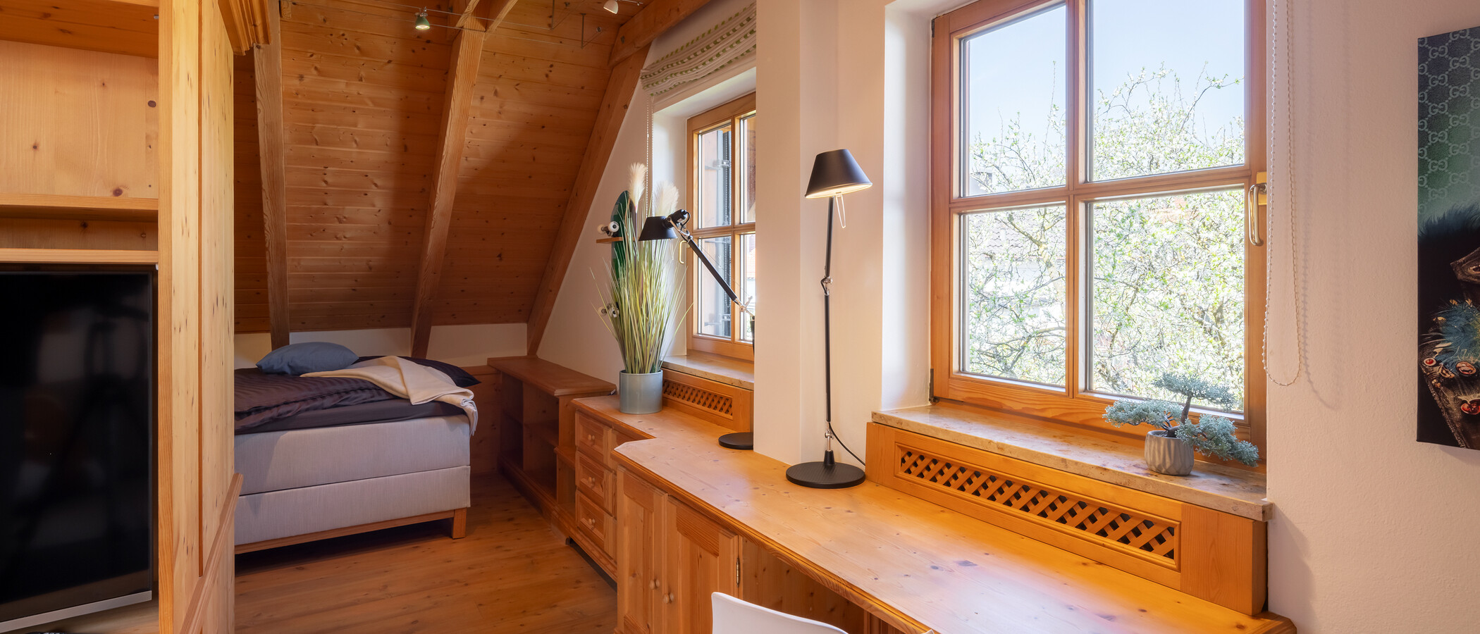 Einfamilienhaus München Obersendling 02 2. Schlafzimmer	 14826