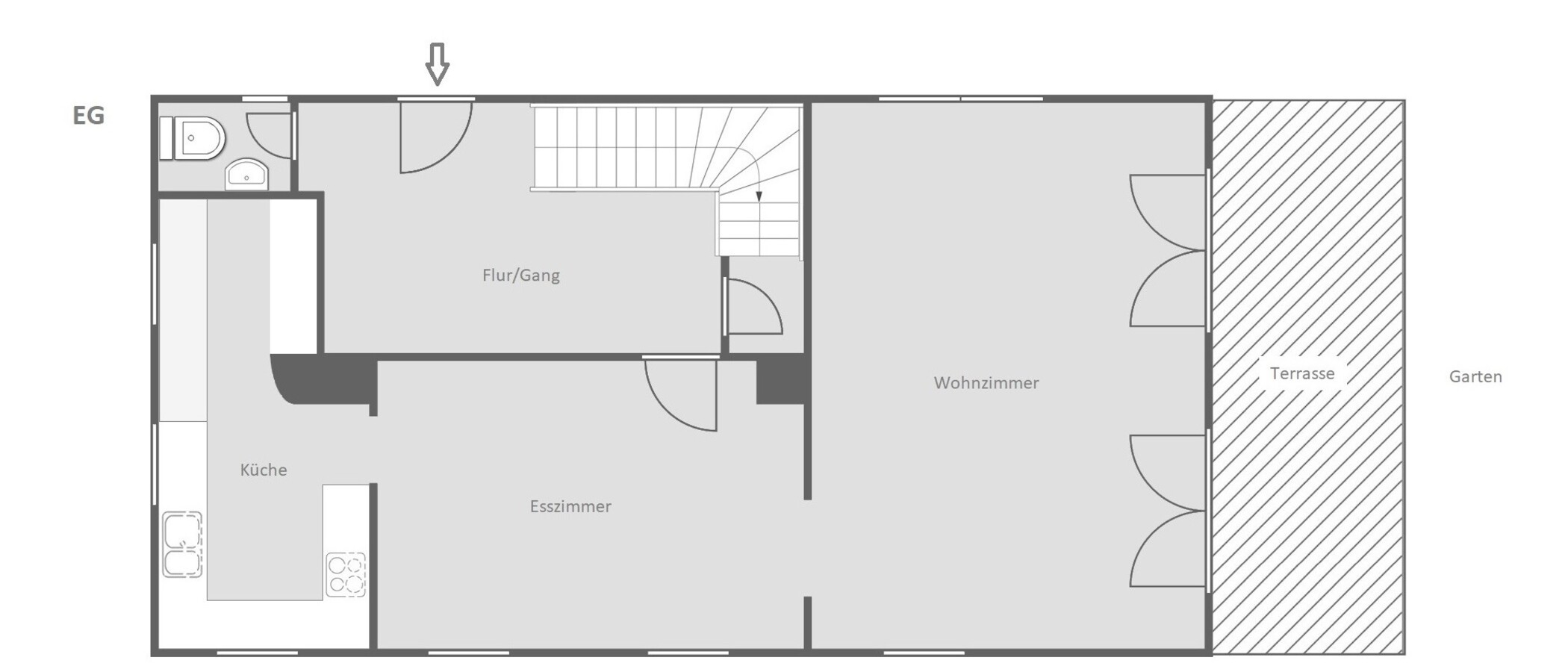 Einfamilienhaus München Obersendling 01 Grundriss 14826
