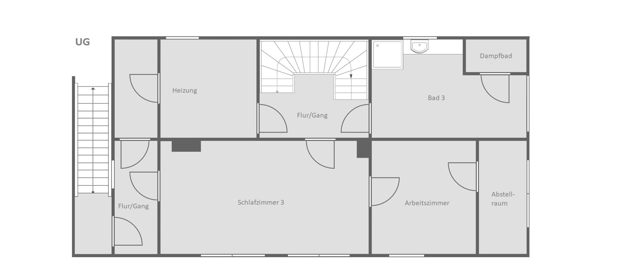 Einfamilienhaus München Obersendling 03 Grundriss 14826