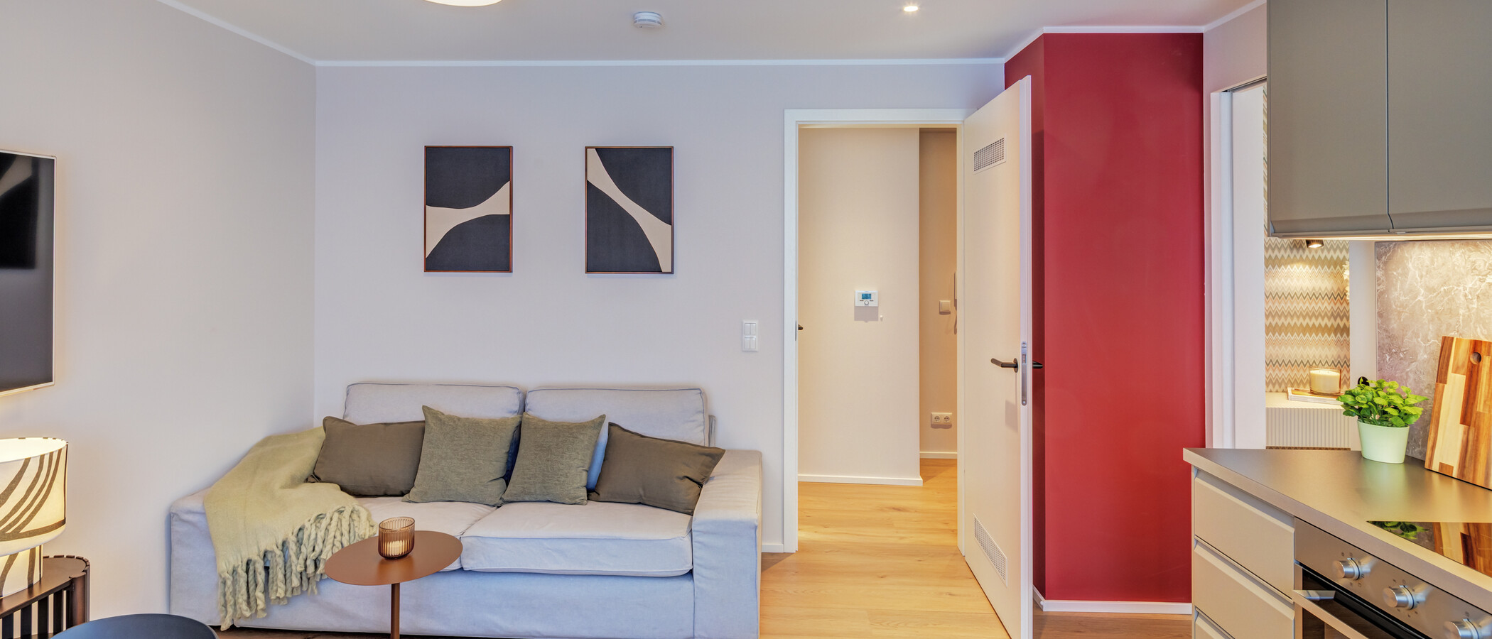 Wohnung München Glockenbachviertel 02 Wohnbereich 14828