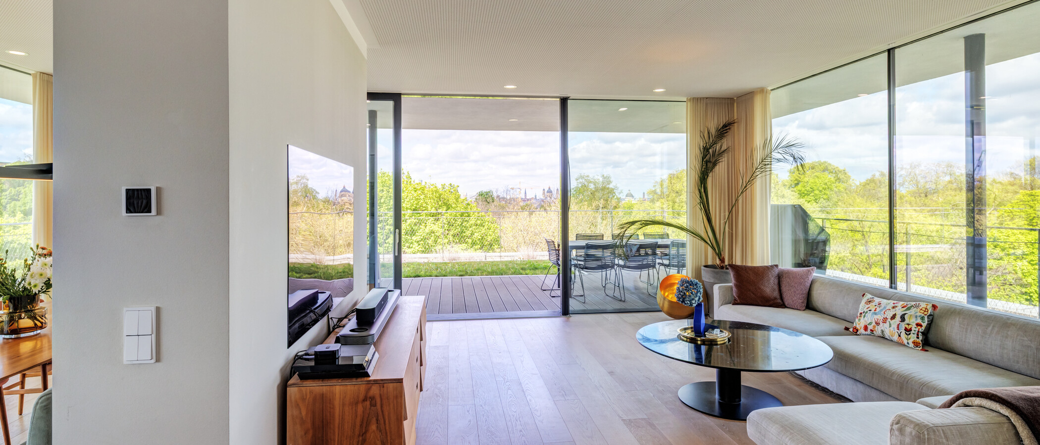 Penthousewohnung München Haidhausen 01 Wohnbereich 14832