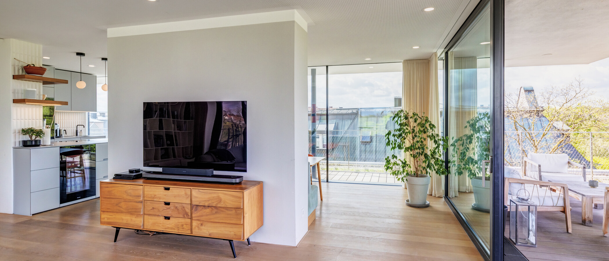 Penthousewohnung München Haidhausen 04 Wohnbereich 14832