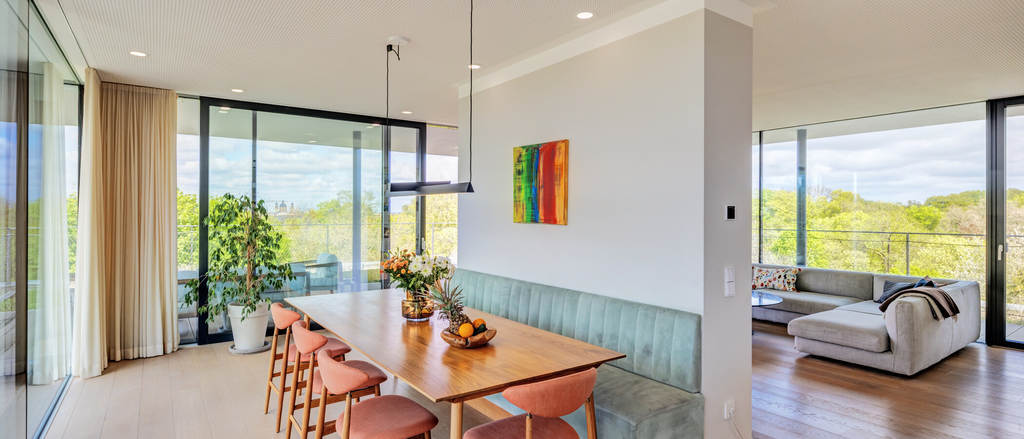 Penthousewohnung München Haidhausen 01 Essbereich 14832