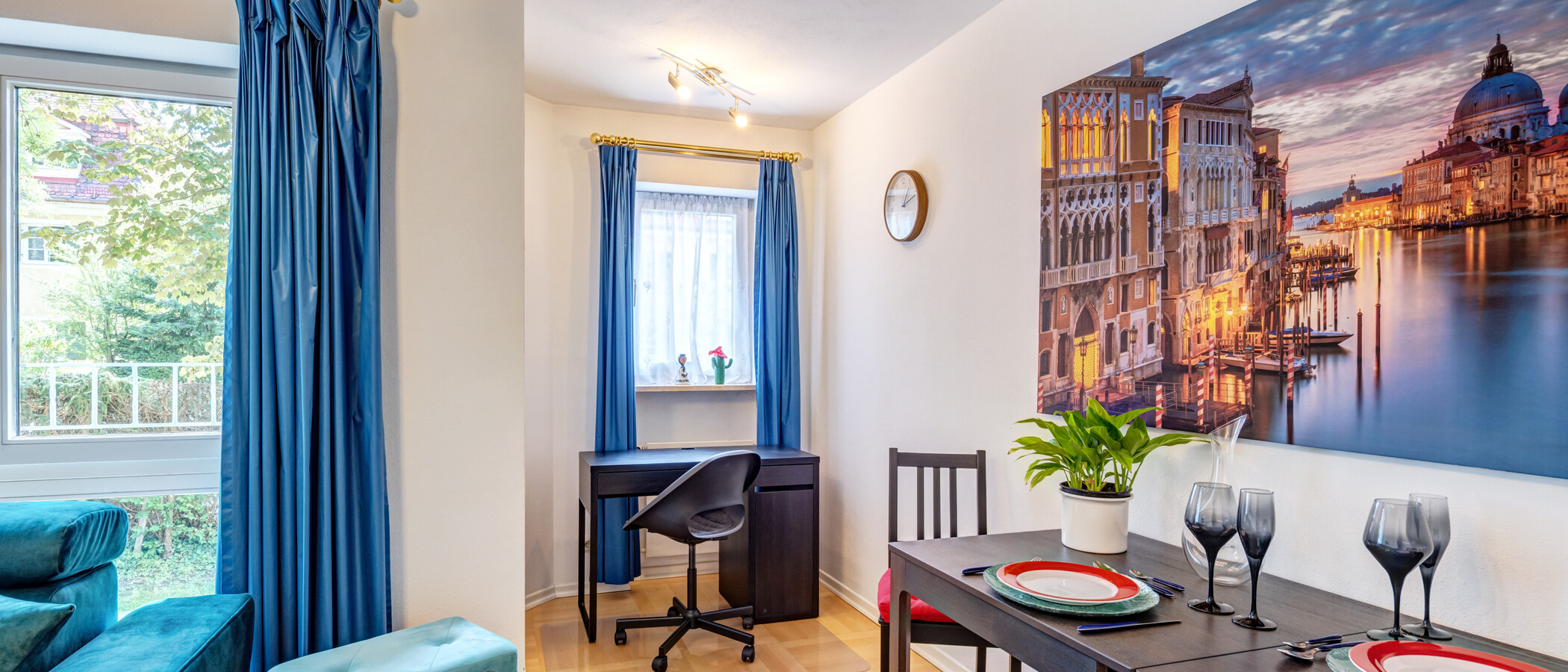 Apartment München Nymphenburg 02 Wohnbereich 14834
