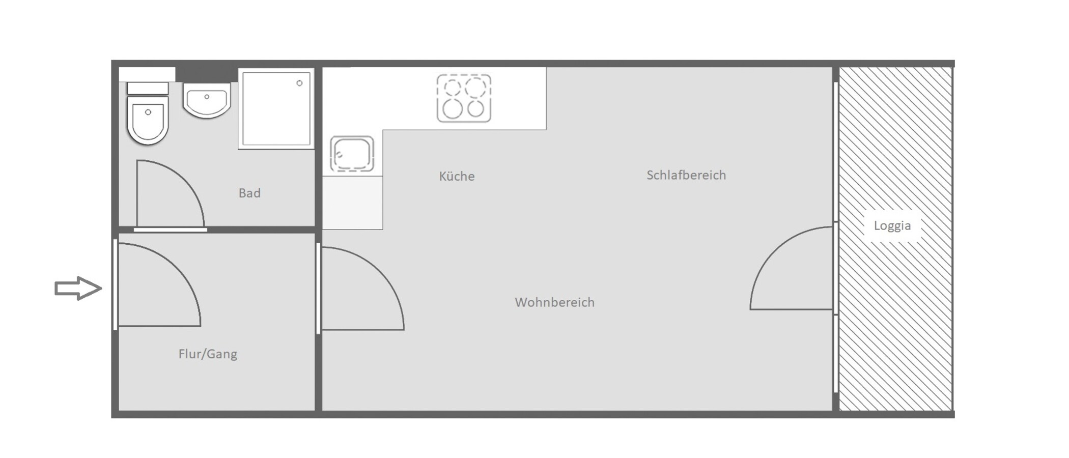Wohnung München Schwabing-West 01 Grundriss 14835