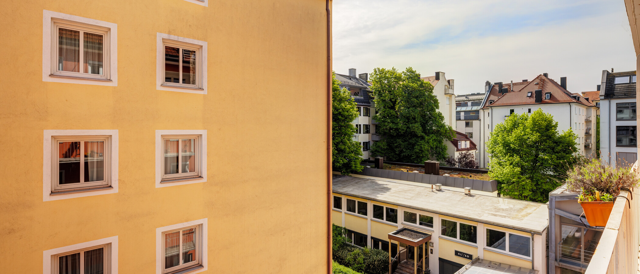 Wohnung München Schwabing (links der Leopoldstraße) 01 Aussicht 14839