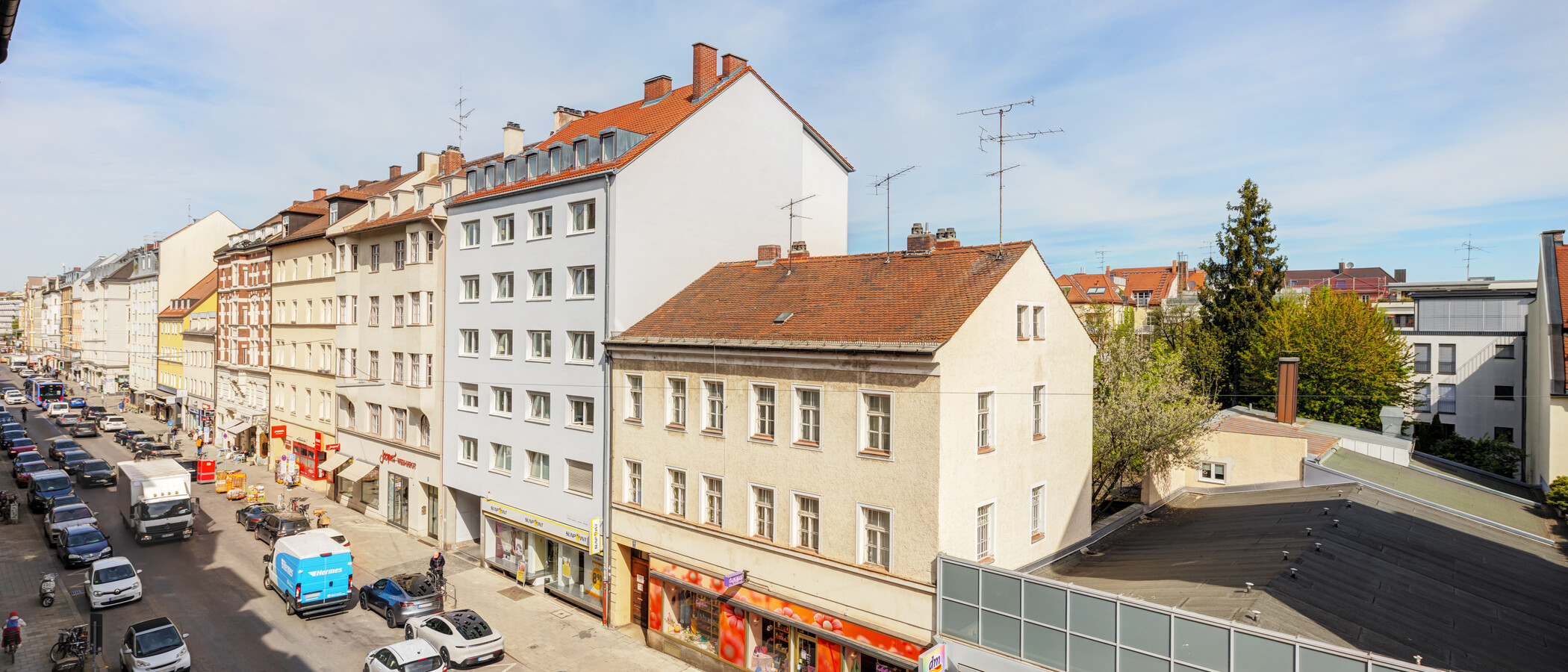 Wohnung München Schwabing (links der Leopoldstraße) 03 Aussicht 14839