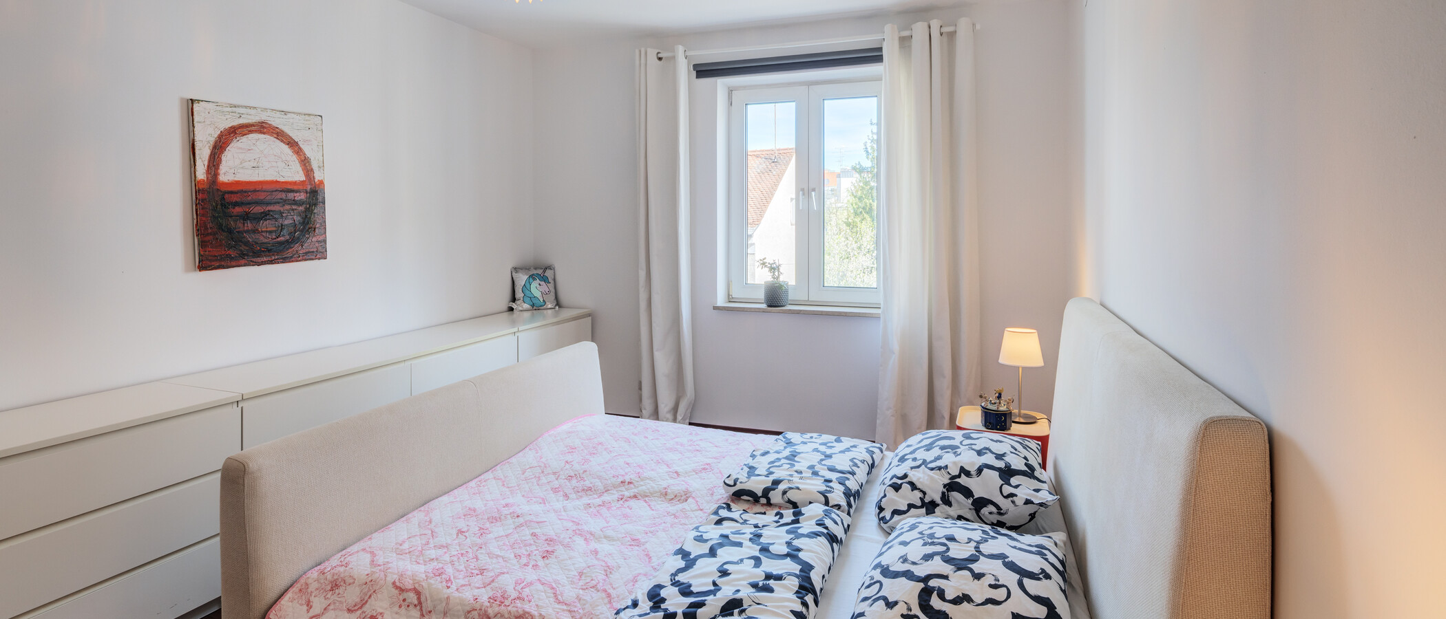 Wohnung München Schwabing (links der Leopoldstraße) 03 Schlafzimmer 14839