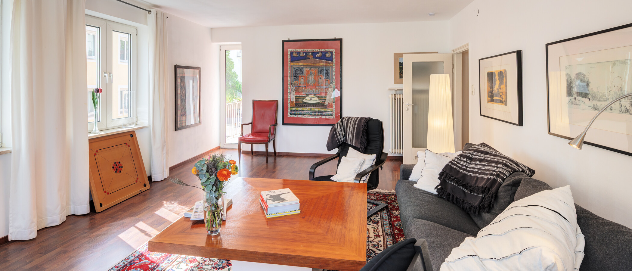 Wohnung München Schwabing (links der Leopoldstraße) 04 Wohnzimmer 14839