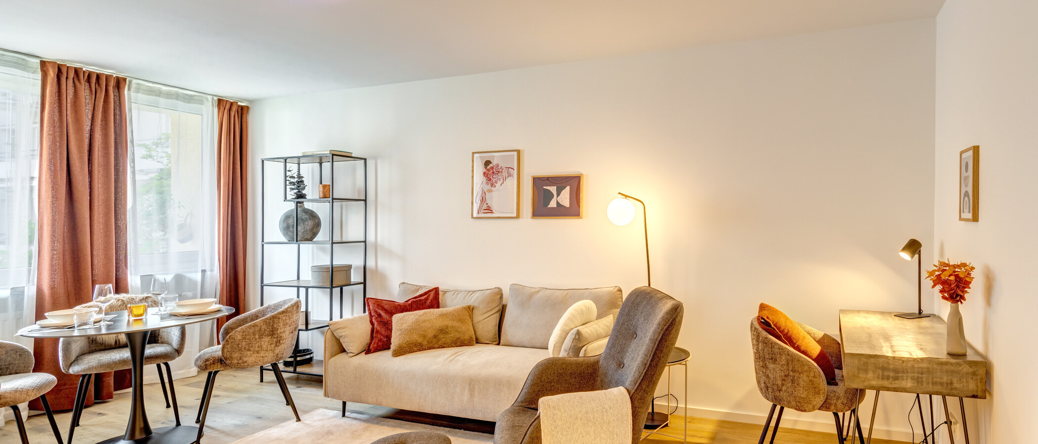 Wohnung München Schwabing-West 01 Wohnbereich 14841