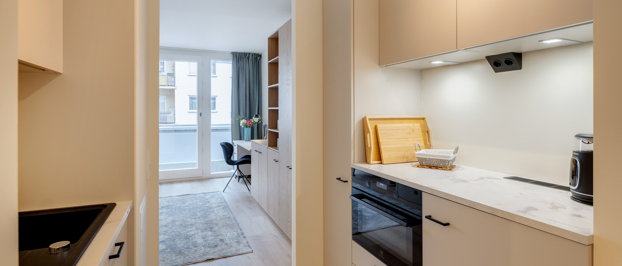 Wohnung München Maxvorstadt - Universitätsviertel 03 Küche 14844