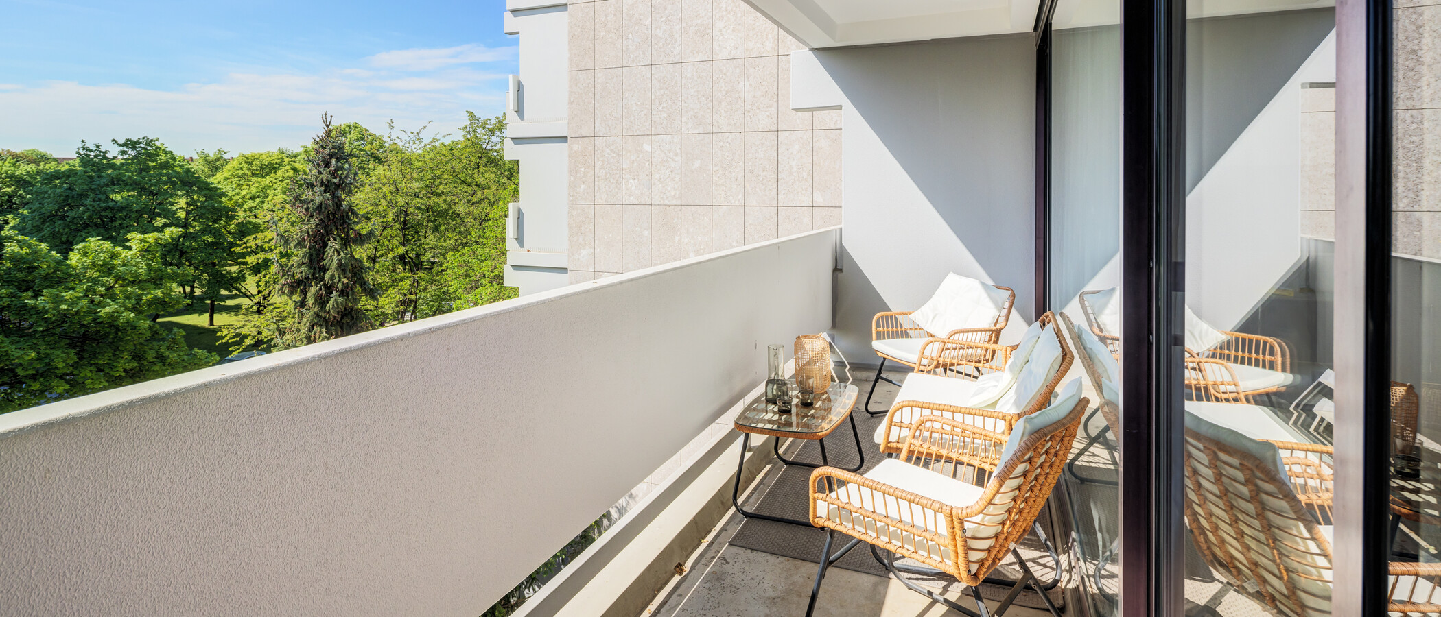 Wohnung München Nymphenburg 01 Balkon 14845