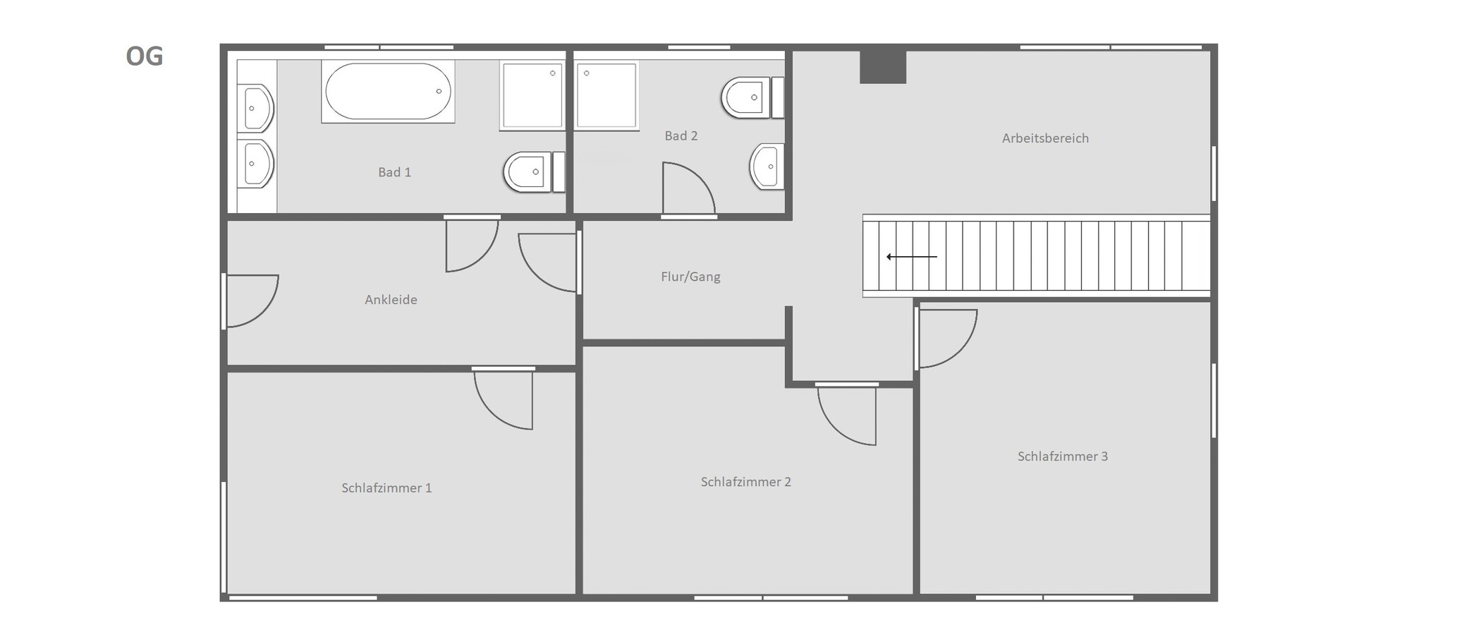 Einfamilienhaus Fahrenzhausen 02 Grundriss 14846