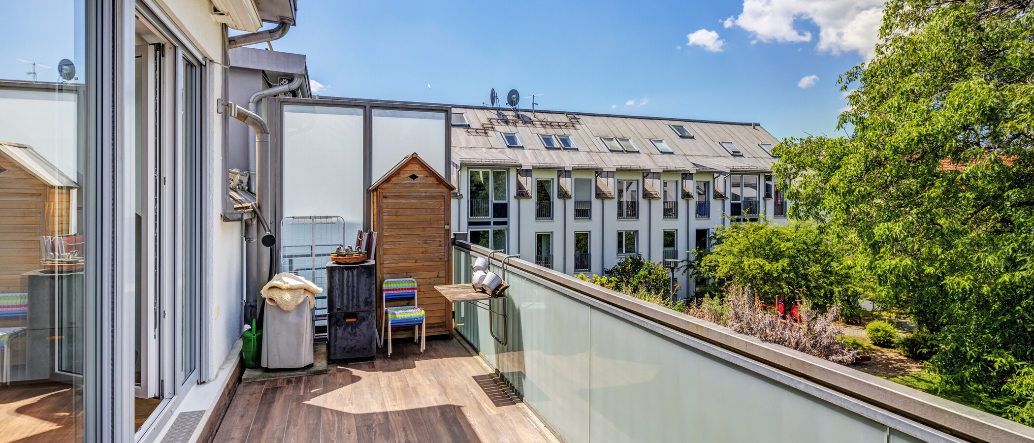 Wohnung München Oberföhring 01 Balkon 14848