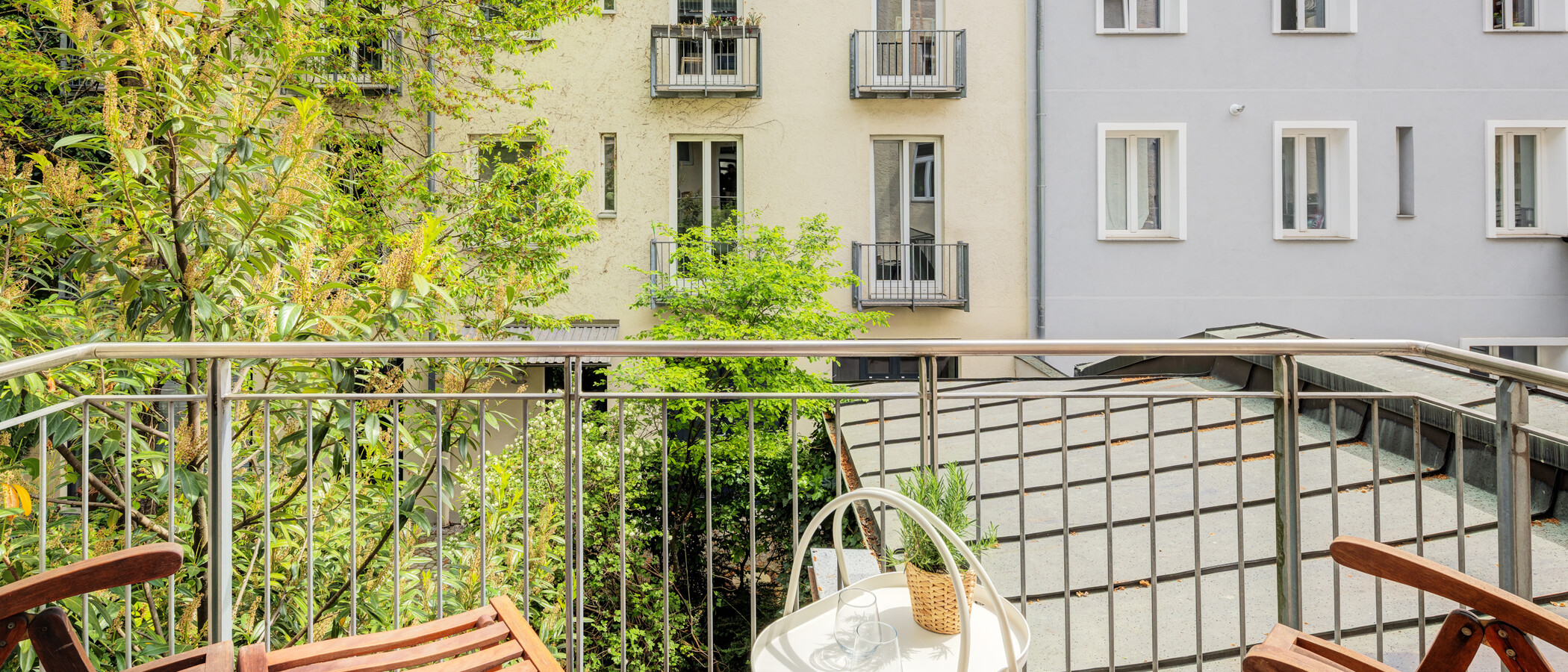 Wohnung München Glockenbachviertel 02 Balkon 14849