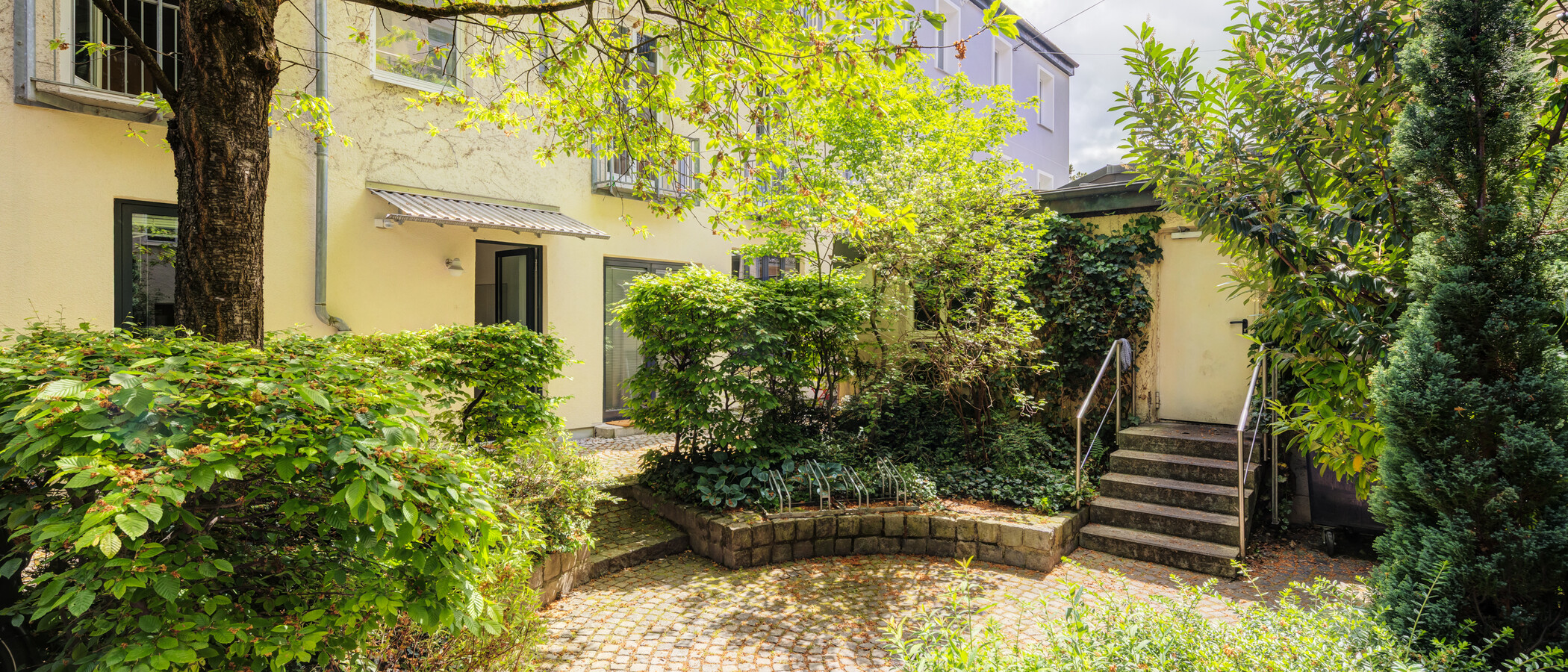 Wohnung München Glockenbachviertel 01 Innenhof 14849
