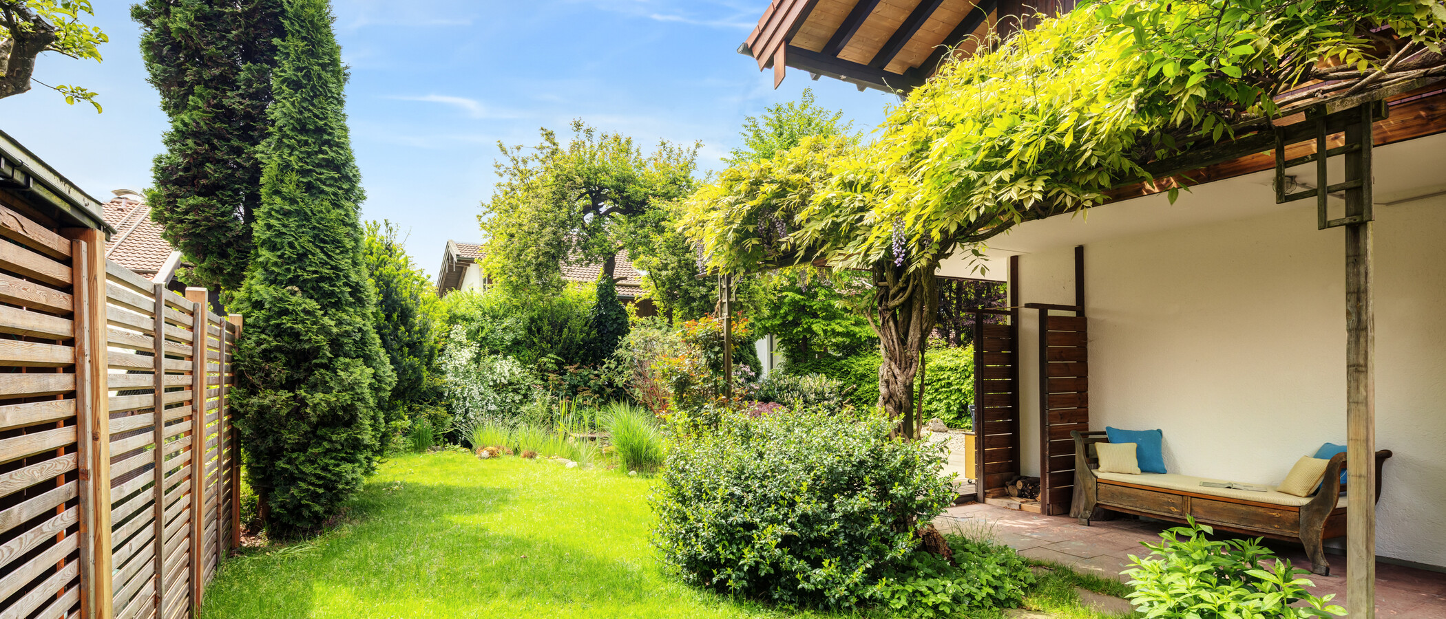 Doppelhaushälfte Weyarn 03 Garten 14850