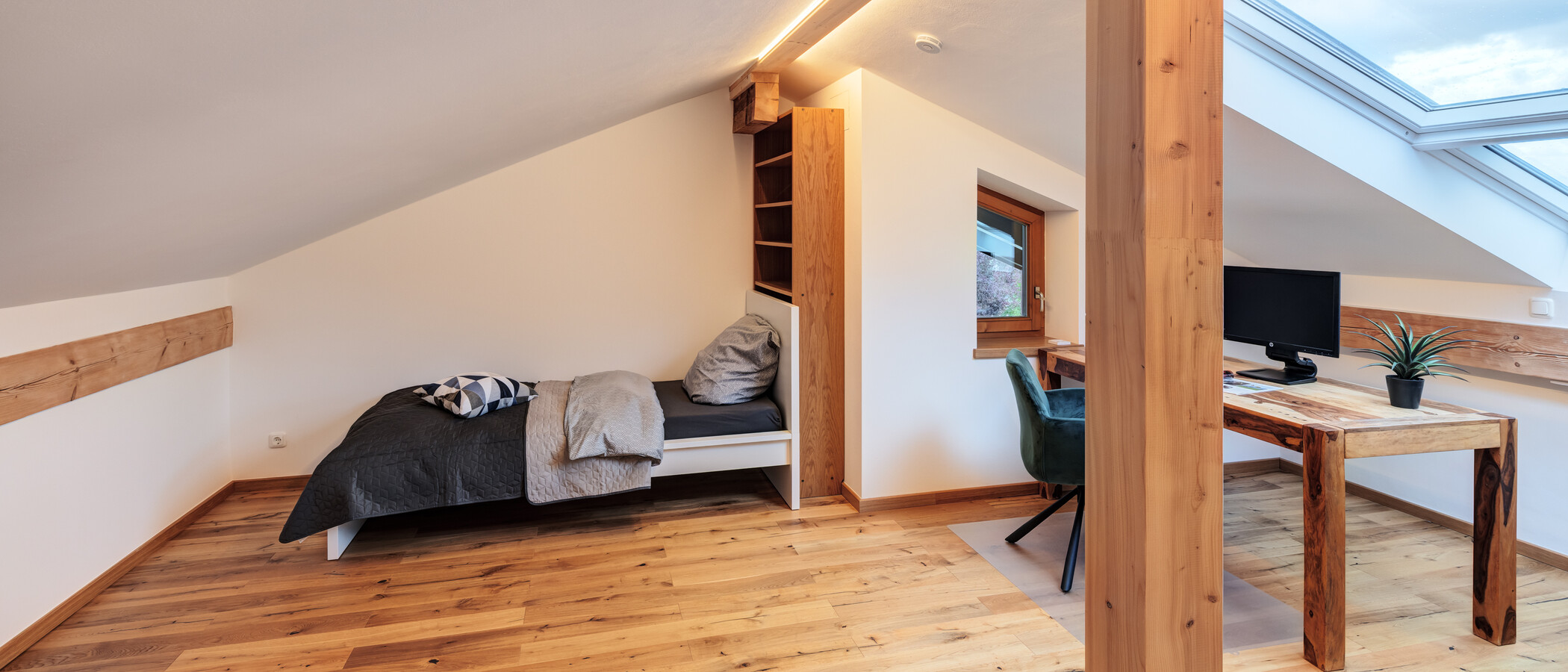 Doppelhaushälfte Weyarn 01 2. Schlafzimmer	 14850