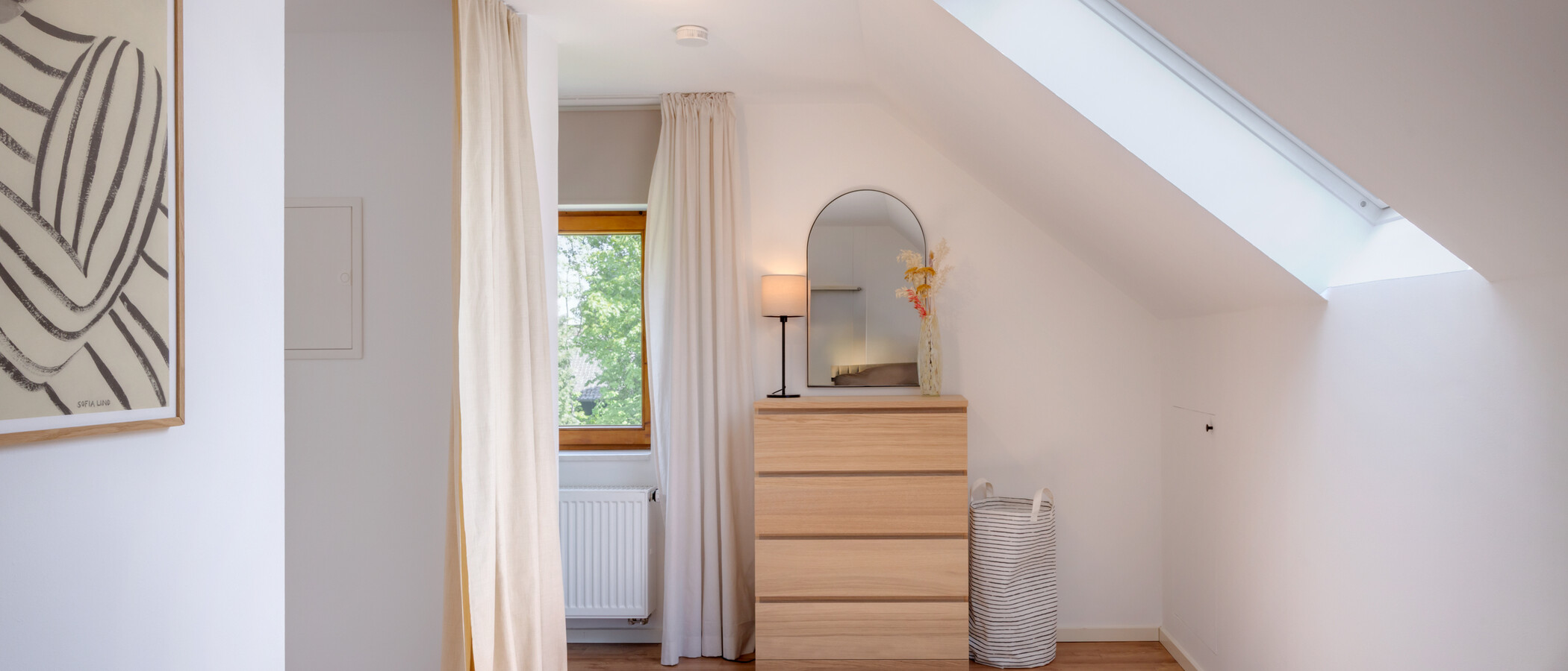 Dachgeschosswohnung München Daglfing 02 Schlafbereich 14852