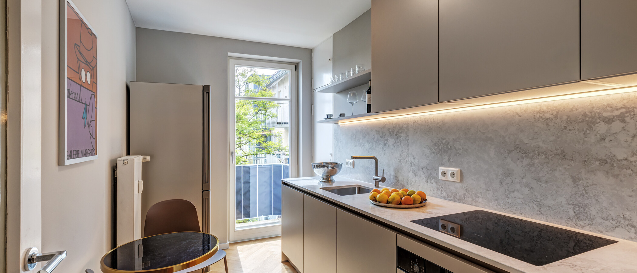 Wohnung München Maxvorstadt - Universitätsviertel 01 Küche 14853