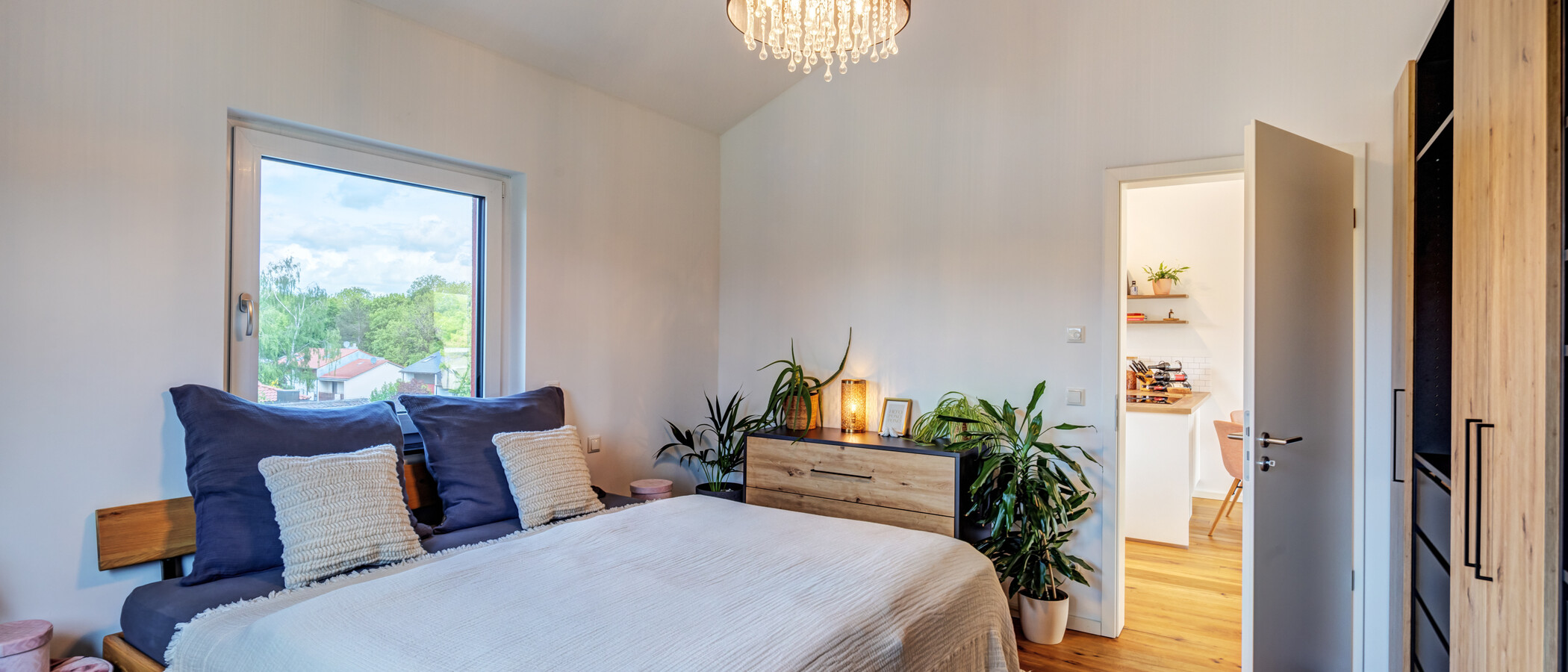 Dachterrassenwohnung Planegg 01 Schlafzimmer 14854