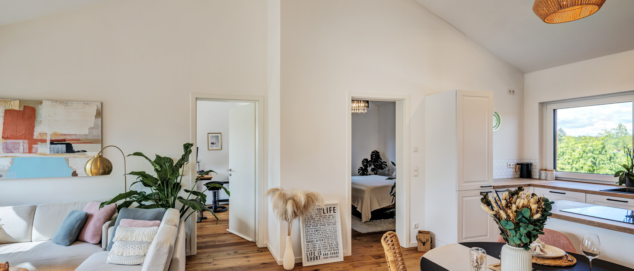 Dachterrassenwohnung Planegg 02 Wohnbereich 14854