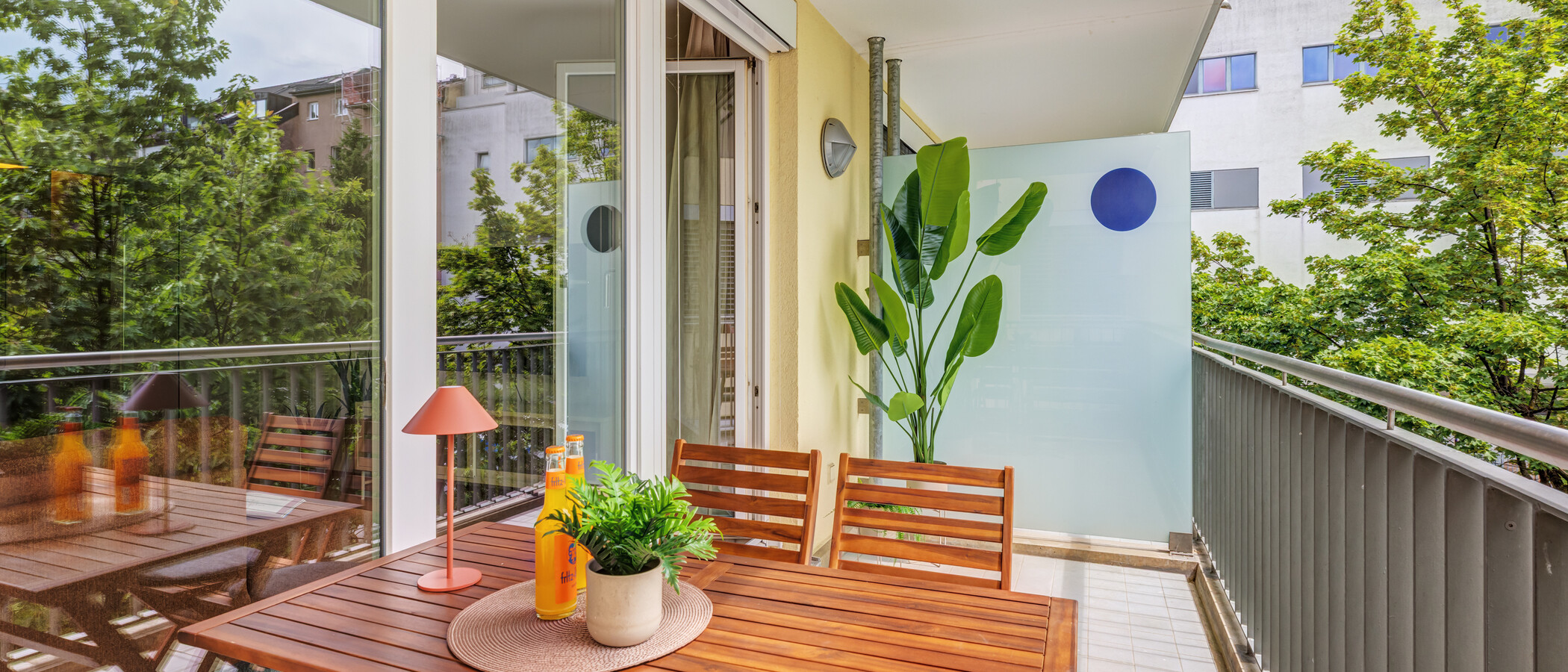 Wohnung München Glockenbachviertel 01 Balkon 14855