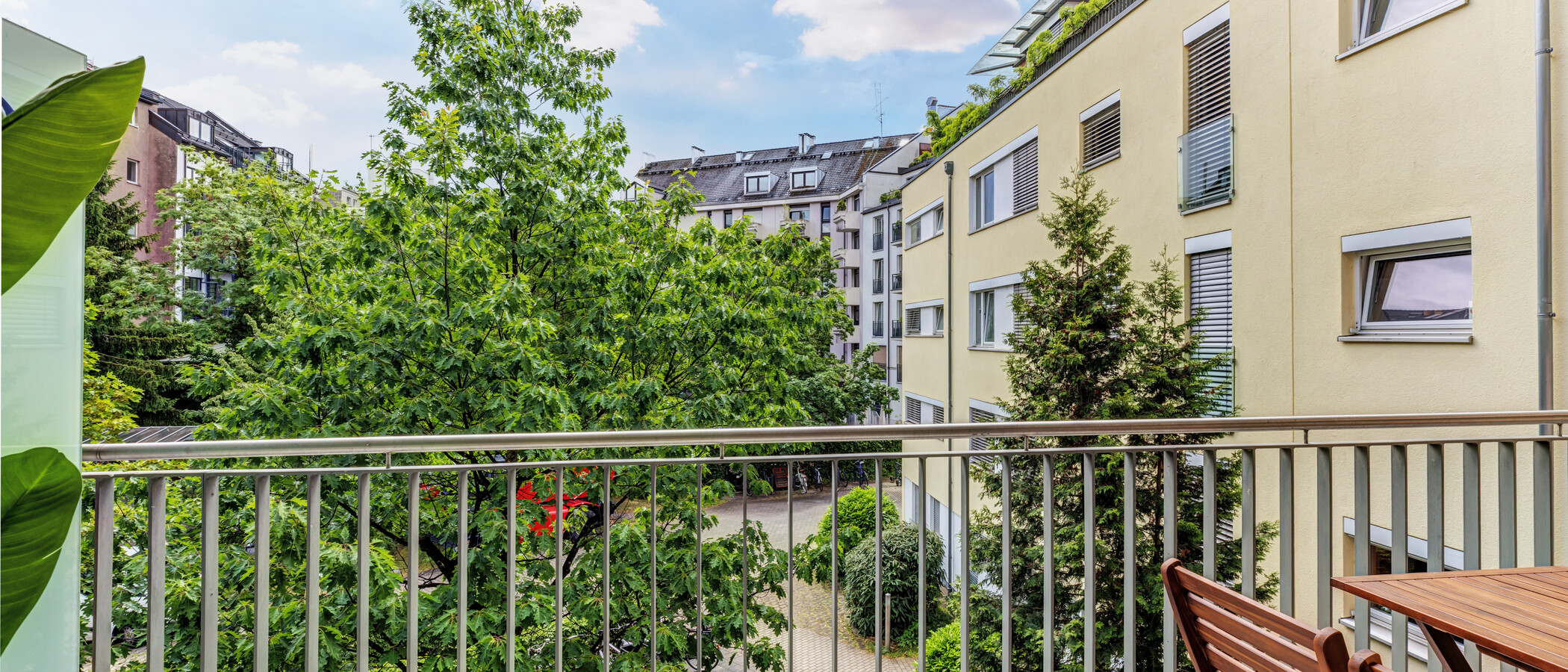 Wohnung München Glockenbachviertel 02 Balkon 14855